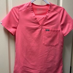 FIGS NEON PINK Scrub set